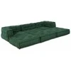 Modulinė sofa 3 pcs Žalia audinys