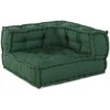 Modulinė sofa 3 pcs Žalia Audinys