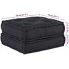 Modulinė sofa Audinys Antracito 210 x 140 x 56 cm