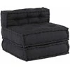Modulinė sofa 4 pcs Antracito Audinys