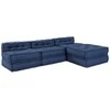 Modulinė sofa 4 pcs Indigo Audinys