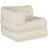 Modulinė sofa 4 pcs Kreminė Audinys