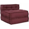 Modulinė sofa Audinys Raudonmedis 210 x 140 x 56 cm