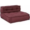 Modulinė sofa 4 pcs Raudonmedis audinys