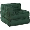 Modulinė sofa 4 pcs Žalia audinys