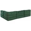 Modulinė sofa Audinys Žalia 210 x 140 x 56 cm