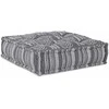 Modulinė sofa Pilkas spausdinimas 70 x 70 x 36 cm Audinys