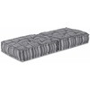 Modulinė sofa Pilkas spausdinimas 70 x 70 x 36 cm Audinys