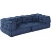 Modulinė sofa 3 pcs Indigo 140 x 70 x 36 cm audinys
