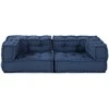 Modulinė sofa 3 pcs Indigo 140 x 70 x 36 cm audinys