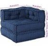 Modulinė sofa Audinys Indigo 70 x 70 x 56 cm