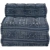 Modulinė sofa Indigo spausdinimas 70 x 70 x 56 cm Audinys