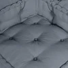 Modulinė sofa 3 pcs Pilka 140 x 70 x 36 cm audinys