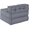 Modulinė sofa Pilka 70 x 70 x 56 cm Audinys