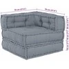 Modulinė sofa Audinys Pilka 70 x 70 x 56 cm