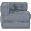 Modulinė sofa Pilka 70 x 70 x 56 cm Audinys