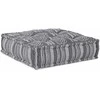 Modulinė sofa Pilkas spausdinimas 70 x 70 x 56 cm Audinys