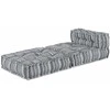 Modulinė sofa Pilkas spausdinimas 70 x 70 x 56 cm Audinys