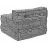 Modulinė sofa Šviesiai pilka 70 x 70 x 56 cm Audinys