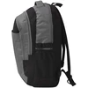 Mokyklinė kuprinė, 40 l, juoda ir pilka