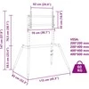 Laikiklis Molbertas televizoriaus stovas, 37-86 colių ekranui, 400x600mm