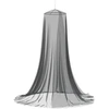 Moskito tinklas lovai 156 akies 156 akies Juoda Ø56 x 220 cm