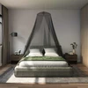 Moskito tinklas lovai 156 akies 156 akies Juoda Ø56 x 220 cm