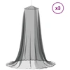 Moskito tinklas lovai 156 akies 3 pcs 156 akies Juoda