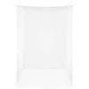 Uodų tinklas lovai 3 vnt. 156 mesh Balta 220 x 100 x 150 cm