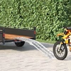Motociklo rampa Sidabrinė 340 kg kiekvienam vienetui Aliuminis