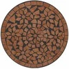Mozaikinis bistro staliukas, terakota, 50x70cm, keramika