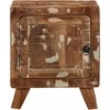 naktinė spintelė 2 vnt 40x32x46 cm perdirbta medžio masyvo