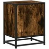 naktinė spintelė rūkyto ąžuolo 40x31x50 cm