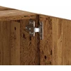 Naktinė spintelė, sena mediena, 100x35x40cm, inžinerinė mediena