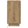 naktinė spintelė su LED lemputėmis Artisan ąžuolas 38x34x65 cm