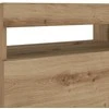 naktinė spintelė su LED lemputėmis Artisan ąžuolas
