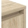 naktinė spintelė su LED lemputėmis Sonoma ąžuolas 38x34x50 cm