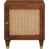Šalia lovos spintelė 2 pcs Ruda 40 x 33,5 x 46 cm