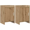 Naktiniai staliukai 2 pcs Artisano ąžuolo 40 x 30 x 60 cm