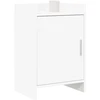 Naktiniai staliukai 2 pcs Balta 40 x 30 x 60 cm