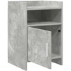 Naktiniai staliukai 2 pcs Betono pilka 40 x 36 x 60 cm