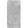 Naktiniai staliukai 2 pcs Betono pilka 40 x 30 x 60 cm