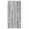 Naktiniai staliukai 2 pcs Pilka Sonoma 40 x 30 x 60 cm