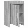 Naktiniai staliukai 2 pcs Pilka Sonoma 40 x 30 x 60 cm