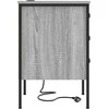 Šalia lovos spintelė 2 pcs Pilkas Sonoma 42 x 41 x 61 cm