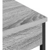Šalia lovos spintelė 2 pcs Pilkas Sonoma 41 x 31 x 51 cm