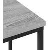 Šalia lovos spintelė 2 pcs Pilkas Sonoma 38 x 30 x 48 cm