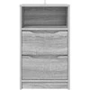 Naktiniai staliukai 2 pcs Pilkas Sonoma 40 x 30 x 467 cm
