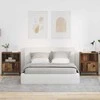 Šalia lovos spintelė 2 pcs Sena mediena 49 x 36 x 61 cm