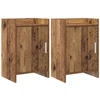 Naktiniai staliukai 2 pcs Sendintos medienos 40 x 30 x 60 cm
